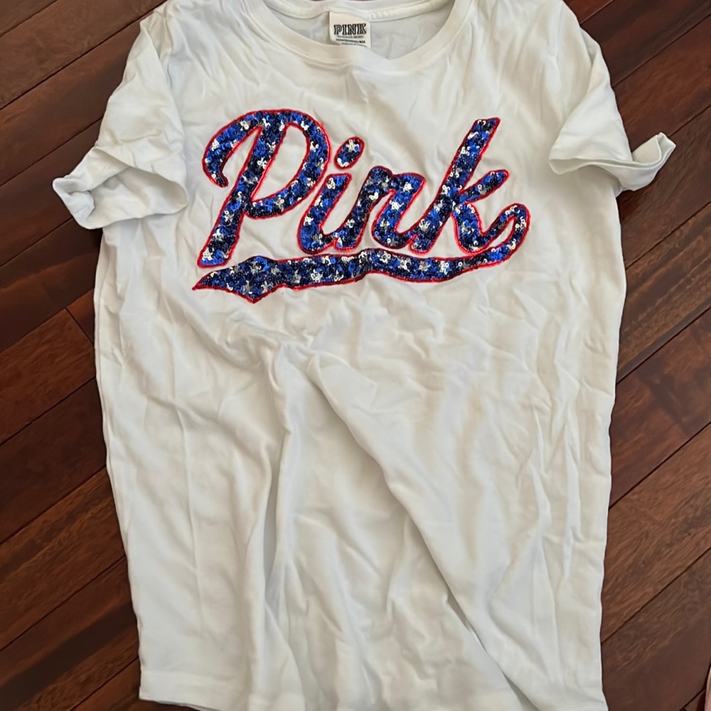PINK bling tee